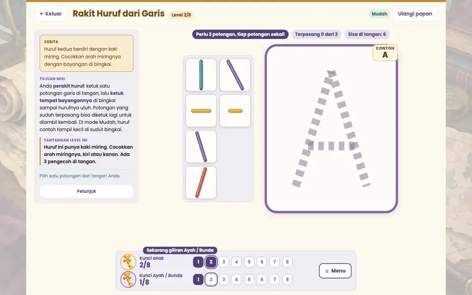 Screenshot ortu level 2