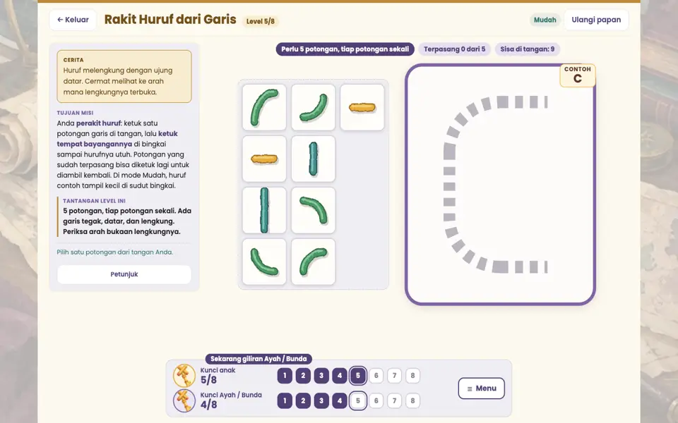 Screenshot ortu level 5