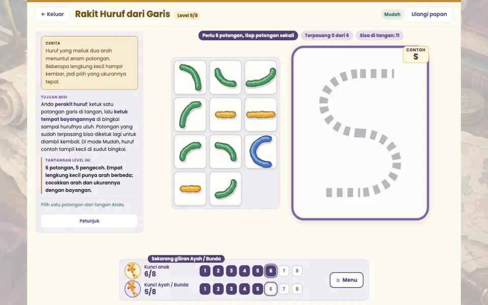 Screenshot ortu level 6