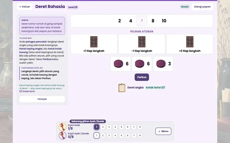 Screenshot ortu level 1