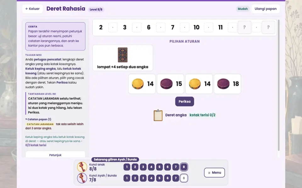 Screenshot ortu level 8