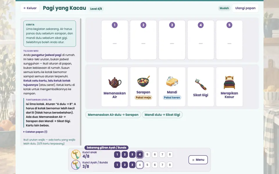 Screenshot ortu level 4