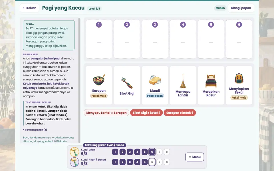 Screenshot ortu level 6