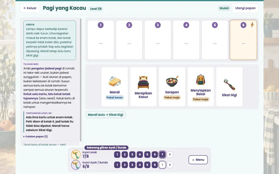 Screenshot ortu level 7