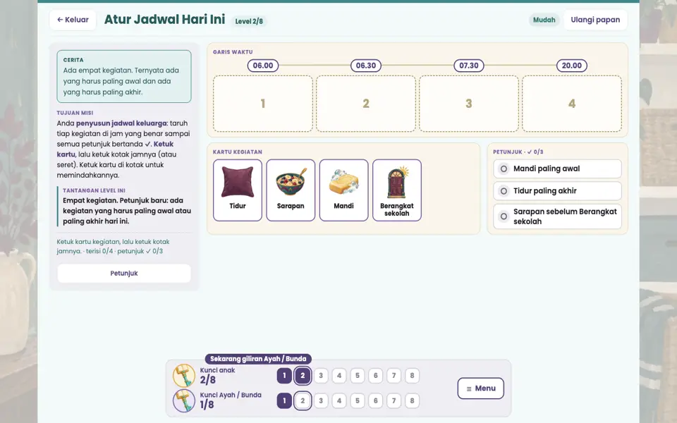 Screenshot ortu level 2