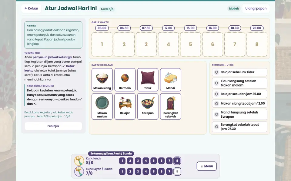 Screenshot ortu level 8