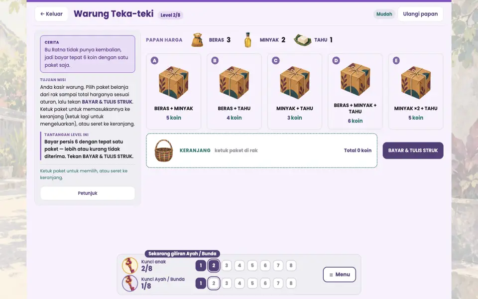 Screenshot ortu level 2
