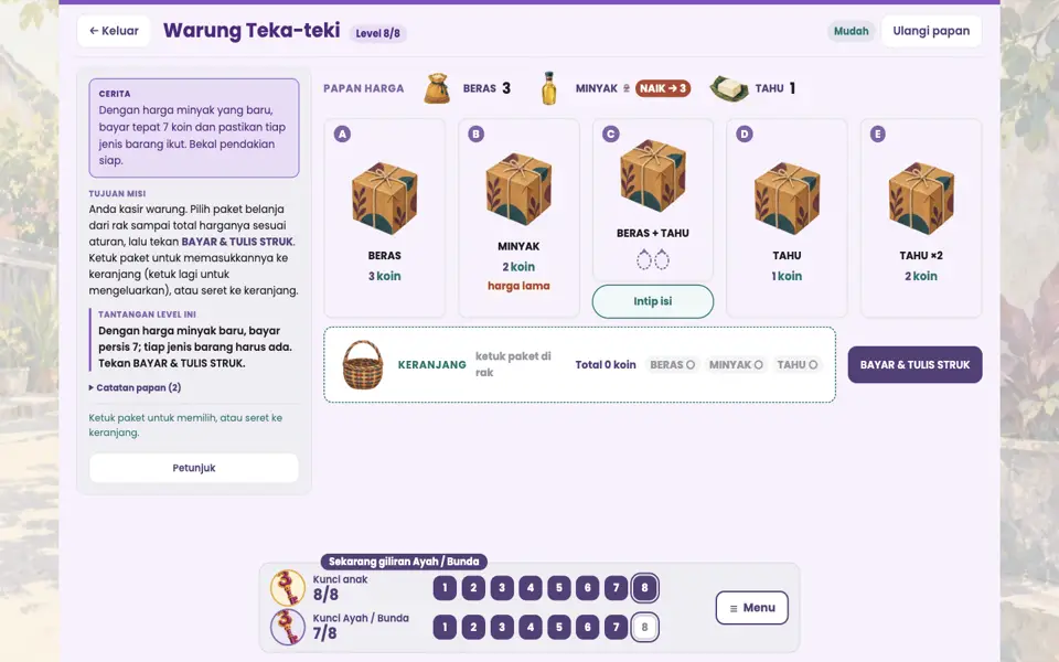 Screenshot ortu level 8
